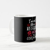 Ich bin nicht wie eine normale Mama eine Coole Mam Kaffeetasse (Vorderseite Links)