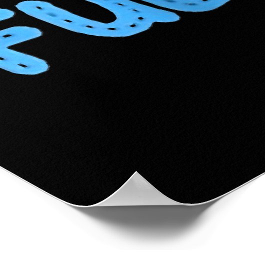 Ich bin nicht wieder müde Quilting ist mein Vollze Poster (Ecke)