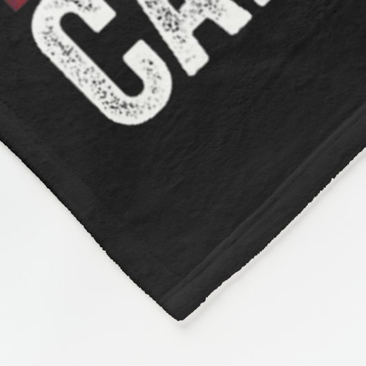 Ich bin nicht wirklich kümmern Margaret Funny Trum Fleecedecke (Ecke)