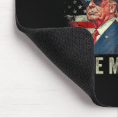 Ich bin nicht wirklich kümmern Margaret Funny Trum Mousepad (Ecke)