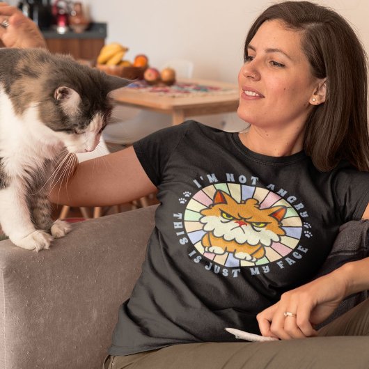 Ich bin nicht wütend, das ist nur mein Gesicht | P T-Shirt