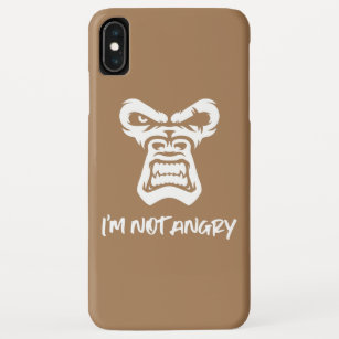 Ich bin nicht wütend, der Affe Case-Mate iPhone Hülle