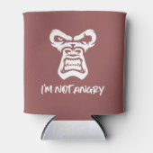 Ich bin nicht wütend, der Affe Dosenkühler (Vorderseite)