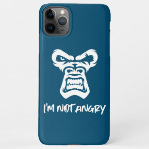 Ich bin nicht wütend, der Affe iPhone 11Pro Max Hülle