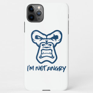 Ich bin nicht wütend - der Affe iPhone 11Pro Max Hülle