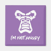 Ich bin nicht wütend, der Affe Magnet (Vorne)