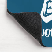 Ich bin nicht wütend - der Affe Mousepad (Ecke)