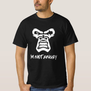 Ich bin nicht wütend, der Affe T-Shirt