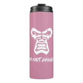 Ich bin nicht wütend, der Affe Thermosbecher