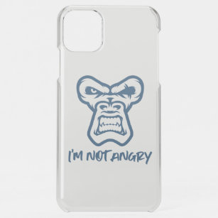 Ich bin nicht wütend, der Affe iPhone 11 Pro Max Hülle