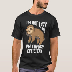 Ich bin nicht zufällig, dass ich energiesparende,  T-Shirt