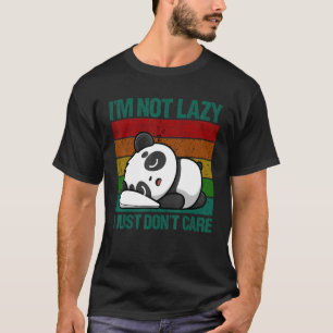 Ich bin nicht zufällig, dass mir Panda-Bären-Tier T-Shirt