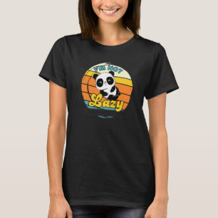 Ich bin nicht zufällig, dass mir Panda-Bären-Tier T-Shirt