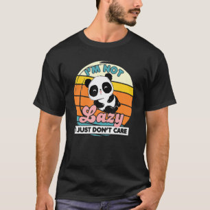Ich bin nicht zufällig, dass mir Panda-Bären-Tier T-Shirt