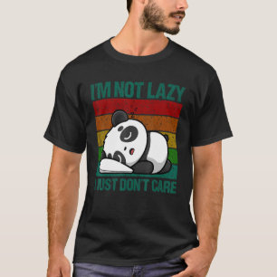 Ich bin nicht zufällig, dass mir Panda-Bären-Tier T-Shirt