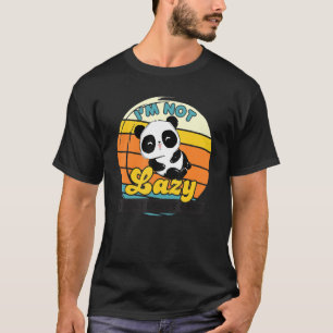 Ich bin nicht zufällig, dass mir Panda-Bären-Tier T-Shirt