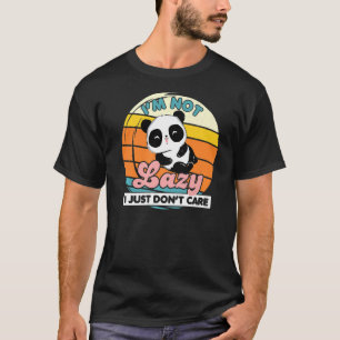 Ich bin nicht zufällig, dass mir Panda-Bären-Tier T-Shirt