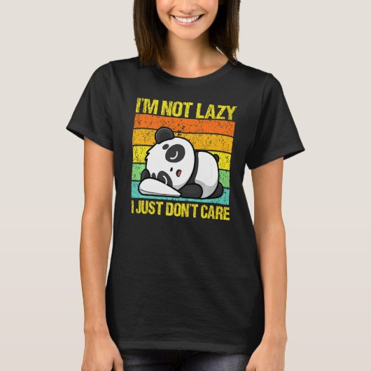 Ich bin nicht zufällig, dass mir Panda-Bären-Tier T-Shirt (Vorderseite)