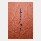 Ich bin nicht zufällig, ich bin energiesparend Küc Geschirrtuch (Vertikal)