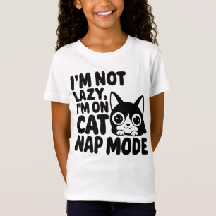 Ich bin nicht zufällig, ich bin im Cat-Nickerchen- T-Shirt