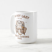 Ich bin nicht zufällig, ich bin im Rett-Modus Kaffeetasse (Vorderseite Links)