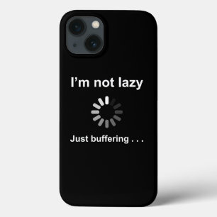 Ich bin nicht zufällig - nur puffernd - Funny iPh Case-Mate iPhone Hülle