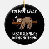 Ich bin nicht zumute, dass ich einfach wirklich ge keramik ornament (Hinten)