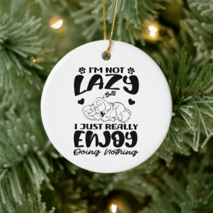 Ich bin nicht zumute, dass ich einfach wirklich ge keramik ornament