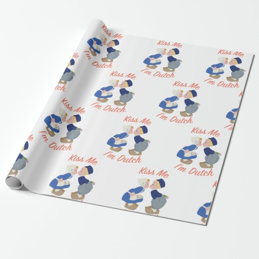 Ich bin niederländisch geschenkpapier (Ungerollt)
