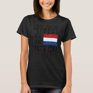 Ich bin niederländische Flagge Niederlande Heritag T-Shirt