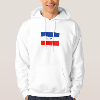 Ich bin niederländische Strickjacke Hoodie