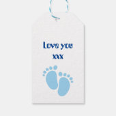 Ich bin niedlich geschenkanhänger (Rückseite)