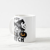 Ich bin Niedlich Hexe-Tasse Kaffeetasse (Vorderseite Links)