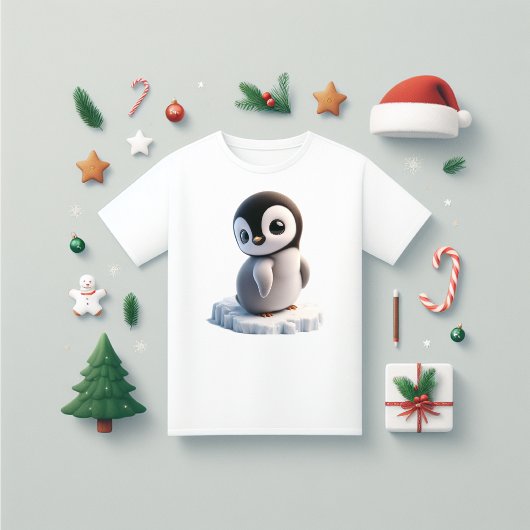 Ich bin niedlich! Pinguinspass T-Shirt
