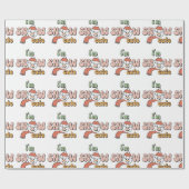 Ich bin Niedlich Snow Man Geschenkpapier (Flach)