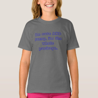 Ich bin niedlich und lustig, ich bin das ganze Pak T-Shirt