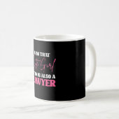 Ich bin Niedliche Anwaltsfrau Kaffeetasse (VorderseiteRechts)