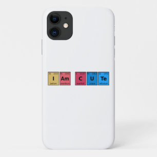 Ich bin Niedliche Periodic-Tabelle Case-Mate iPhone Hülle