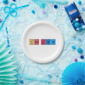 Ich bin Niedliche Periodic-Tabelle Pappteller (Party)