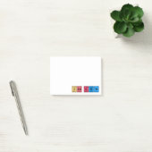 Ich bin Niedliche Periodic-Tabelle Post-it Klebezettel (Büro)