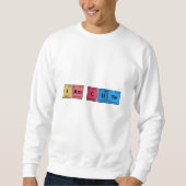 Ich bin Niedliche Periodic-Tabelle Sweatshirt (Vorderseite)