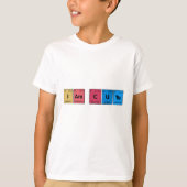 Ich bin Niedliche Periodic-Tabelle T-Shirt (Vorderseite)