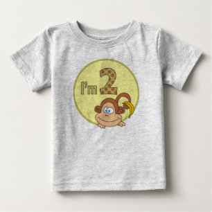 Ich bin niedlicher Affe 2 mit Baby T-shirt