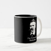Ich bin Nietzsche, Bietzsche! Zweifarbige Tasse (VorderseiteRechts)