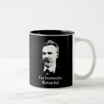 Ich bin Nietzsche, Bietzsche! Zweifarbige Tasse<br><div class="desc">Ich bin Nietzsche,  Bietzsche! Tasse</div>