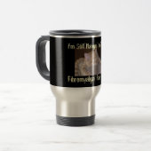 Ich bin noch Hangin herein dort! , Faser… Reisebecher (Vorderseite Links)