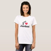 Ich bin noch Liebe Jordanien! T-Shirt (Vorne ganz)