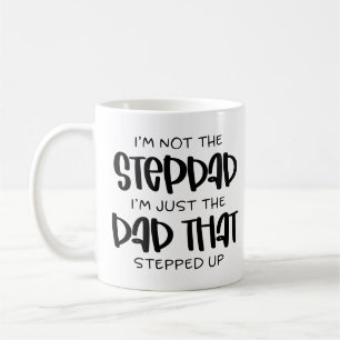 Ich bin nur der Vater, der Stepfather hochgeklette Kaffeetasse