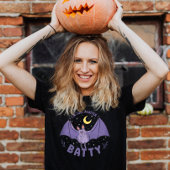 Ich bin nur ein bisschen Batty Funny Halloween Bat T-Shirt