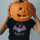 Ich bin nur ein bisschen Batty Funny Halloween Bat T-Shirt